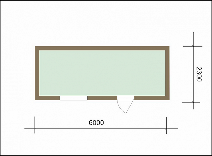 Турист 6 х 2.3