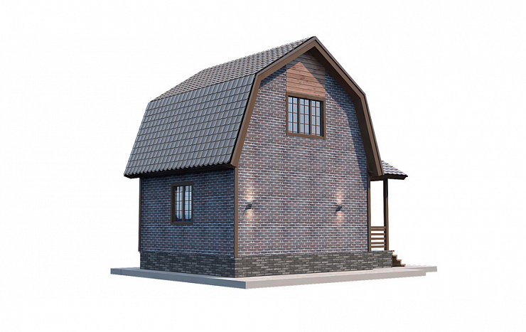 Каркасный дом Солнечный 5 х 4