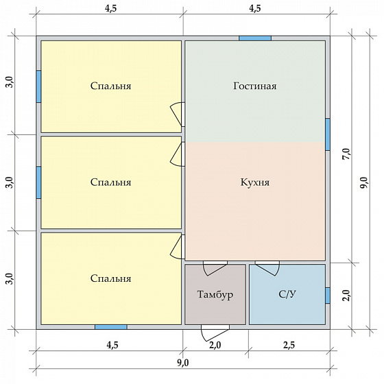 Классический 9 х 9