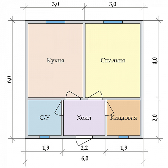 Классический 6 х 6